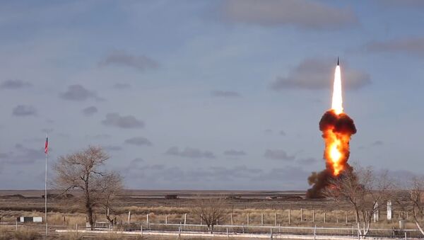 Испытание в Казахстане ракеты российской системы ПРО - Sputnik Таджикистан