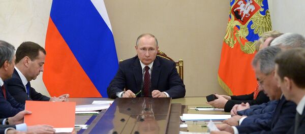 Президент РФ В. Путин провел заседание Совбеза РФ, архивное фото - Sputnik Таджикистан