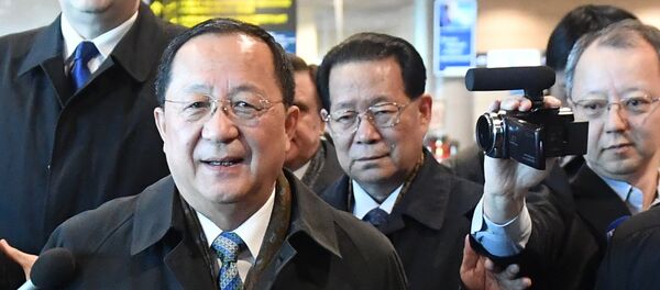 Министр иностранных дел КНДР Ли Ён Хо, архивное фото - Sputnik Таджикистан