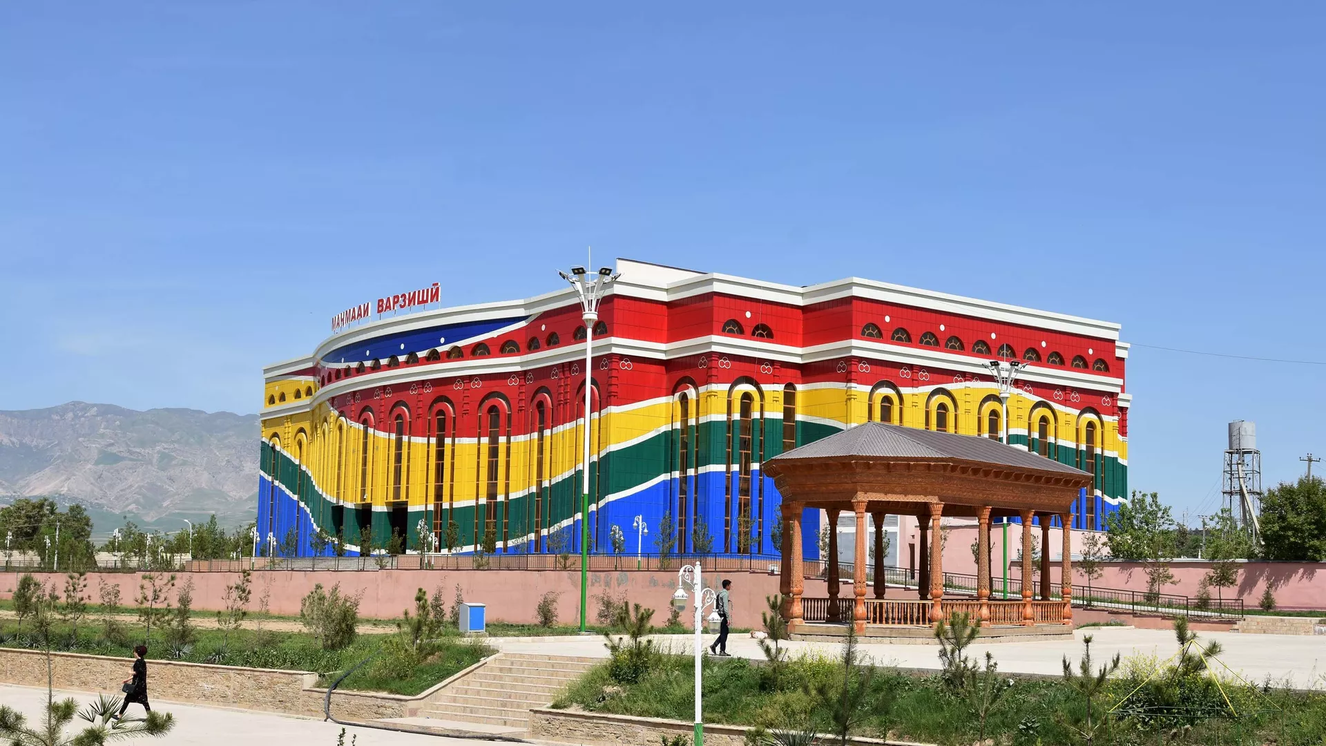 Спортивный комплекс в Дангаре, архивное фото