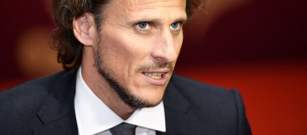 Легенда Уругвая футболист Диего Форлан, архивное фото - Sputnik Таджикистан