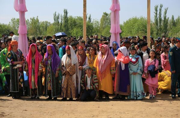 Мероприятие в поселке Ходжа Илгор, посвященное Амиру Темуру - Sputnik Таджикистан