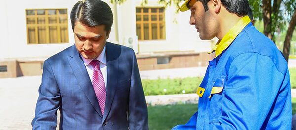 Рустам Эмомали открыл строительство Дворец счастья в Душанбе - Sputnik Тоҷикистон