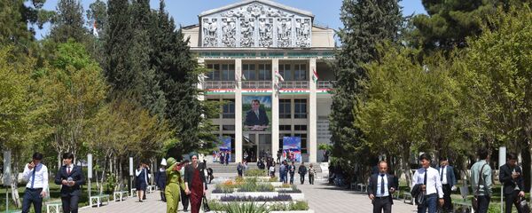 Международная выставка-ярмарка Российское образование Душанбе-2018 - Sputnik Таджикистан