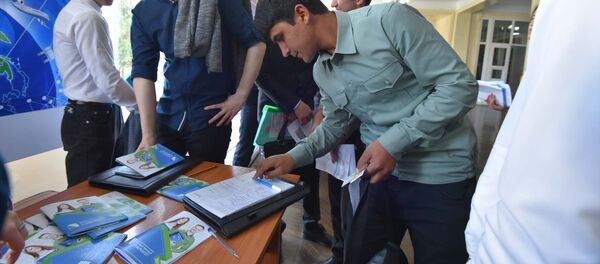 Международная выставка-ярмарка Российское образование Душанбе-2018 - Sputnik Таджикистан