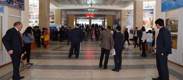 Международная выставка-ярмарка Российское образование Душанбе-2018 - Sputnik Тоҷикистон