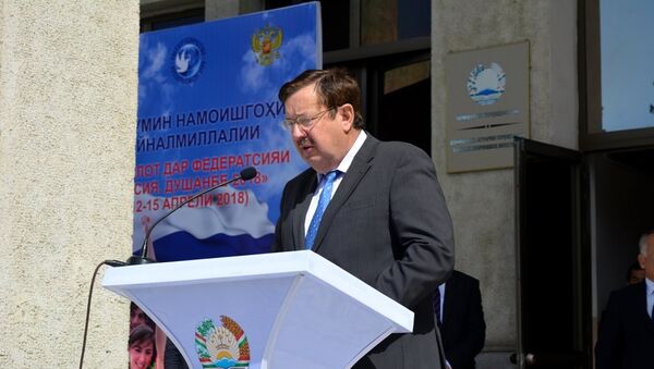 Чрезвычайный и Полномочный посол России в Таджикистане Игорь Лякин-Фролов - Sputnik Таджикистан