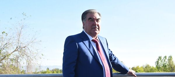 Президент Таджикистана Эмомали Рахмон Президент Таджикистана Эмомали Рахмон - Sputnik Тоҷикистон