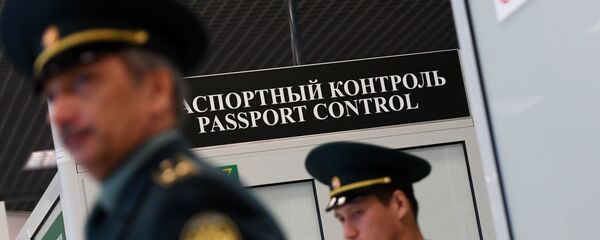 Зона паспортного контроля, архивное фото - Sputnik Таджикистан
