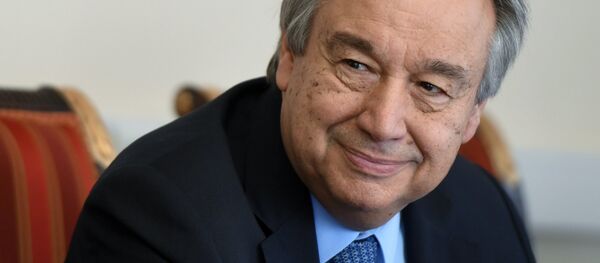 Генеральный секретарь ООН Антониу Гутерреш, архивное фото - Sputnik Тоҷикистон