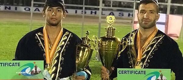 Устопириён и Ходжазода выиграли золотые медали в Узбекистане - Sputnik Таджикистан