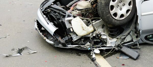 Перевернутая машина Перевернутая машина - Sputnik Таджикистан