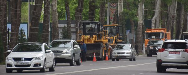 Улица Рудаки в Душанбе, архивное фото Улица Рудаки в Душанбе, архивное фото - Sputnik Тоҷикистон