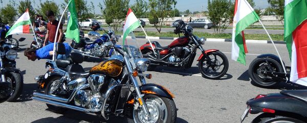 В Душанбе состоялось открытие Мотосезона-2018 - Sputnik Таджикистан