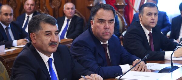 Председатель Согдийской области Раджаббой Ахмадзода, архивное фото - Sputnik Тоҷикистон