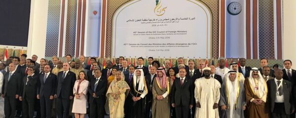 Иштирок дар 45-умин нишасти Шӯрои вазирони корҳои хориҷии кишварҳои аъзои Созмони ҳамкории исломӣ (СҲИ) - Sputnik Тоҷикистон