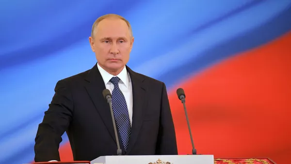 Инаугурация президента России В. Путина - Sputnik Тоҷикистон