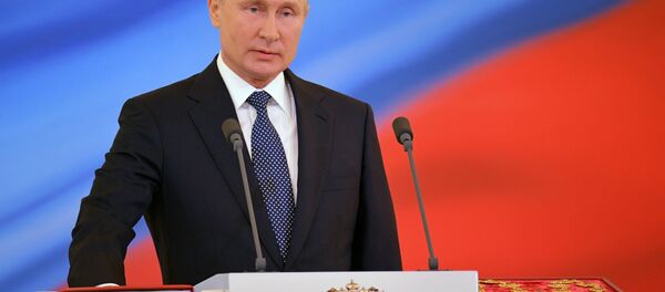 Инаугурация президента России В. Путина - Sputnik Тоҷикистон