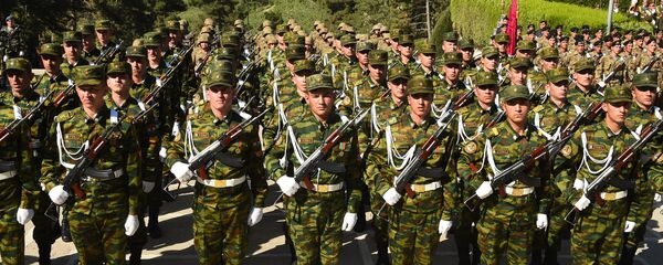 Парад Победы 9 мая в Душанбе - Sputnik Тоҷикистон