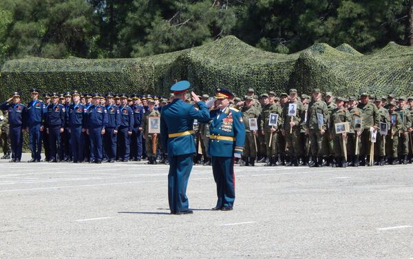 В 201-й РВБ прошли праздничные мероприятия, посвященные 9 мая - Sputnik Таджикистан
