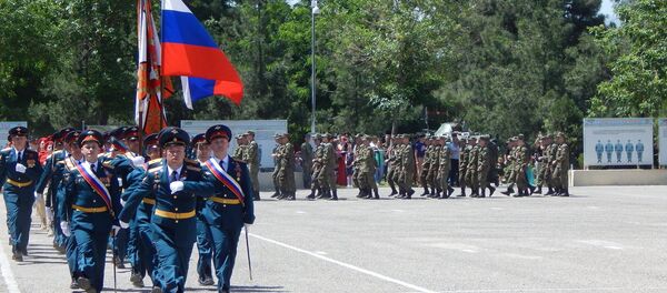 В 201-й РВБ прошли праздничные мероприятия, посвященные Дню Победы - Sputnik Тоҷикистон