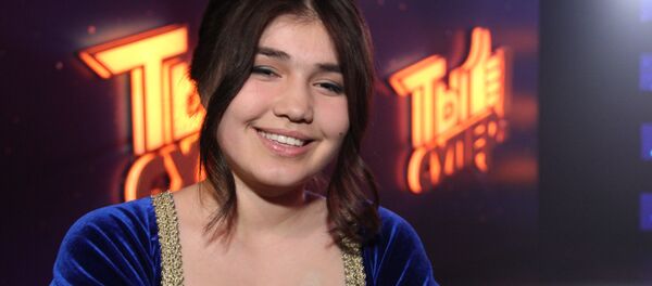 Мехрона Гайбуллоева на международном конкурсе Ты супер! - Sputnik Тоҷикистон