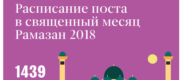 Расписание поста в священный месяц Рамазан 2018 - Sputnik Таджикистан