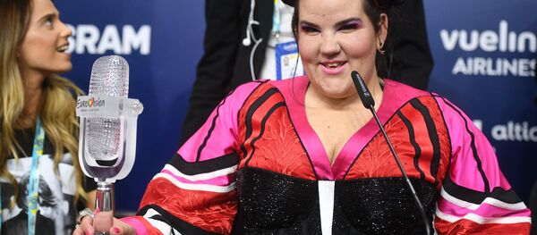 Певица Нетта Барзилай (Израиль), победившая в финале международного конкурса Евровидение-2018 - Sputnik Тоҷикистон