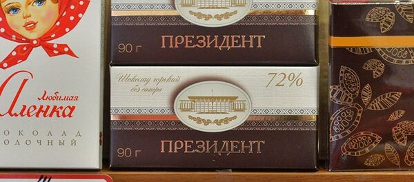 Шоколад Президент, архивное фото - Sputnik Тоҷикистон