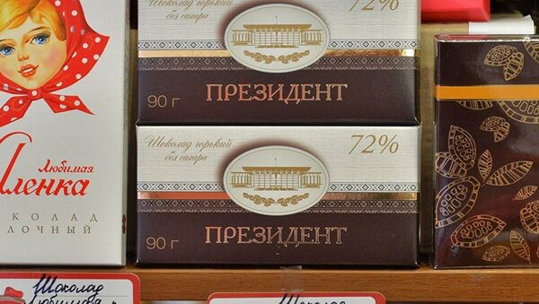 Шоколад Президент, архивное фото - Sputnik Тоҷикистон