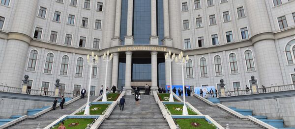 Национальная библиотека в Душанбе, архивное фото Национальная библиотека в Душанбе, архивное фото - Sputnik Тоҷикистон