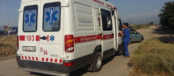 Скорая помощь в Казахстане, архивное фото - Sputnik Тоҷикистон
