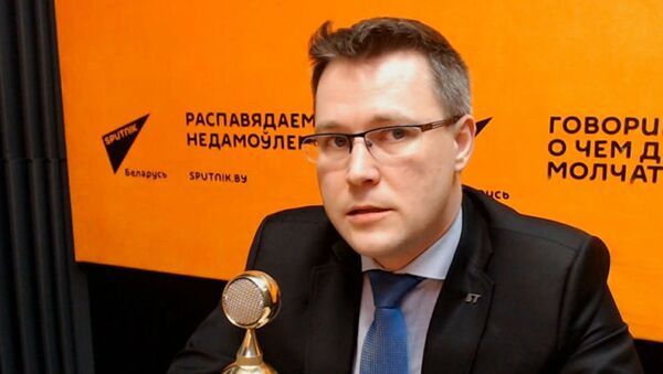 Секретарь Белорусского союза журналистов Андрей Кривошеев - Sputnik Таджикистан