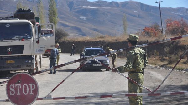 Пограничный пост, архивное фото - Sputnik Таджикистан