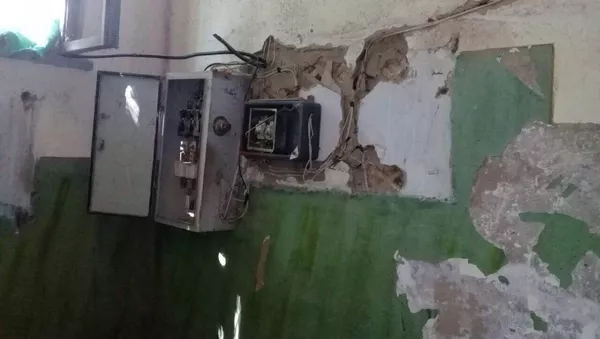 Манзили Сабзпарӣ дар беморхонаи пешини пусти шаҳри Хоруғ