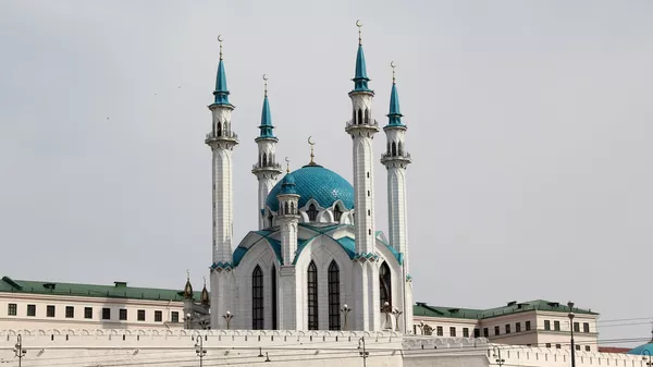 Кул-Шариф — главная соборная мечеть республики Татарстан расположена на территории Казанского кремля - Sputnik Тоҷикистон