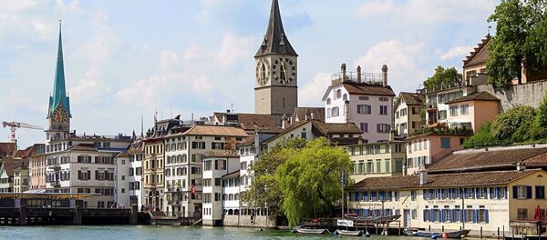 Город Цюрих в Швейцарии, архивное фото Город Цюрих в Швейцарии, архивное фото - Sputnik Таджикистан