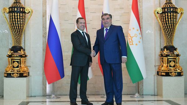 Рабочий визит премьер-министра РФ Д. Медведева в Таджикистан - Sputnik Таджикистан