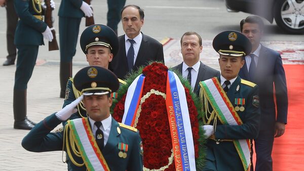 Рабочий визит премьер-министра РФ Д. Медведева в Таджикистан - Sputnik Таджикистан