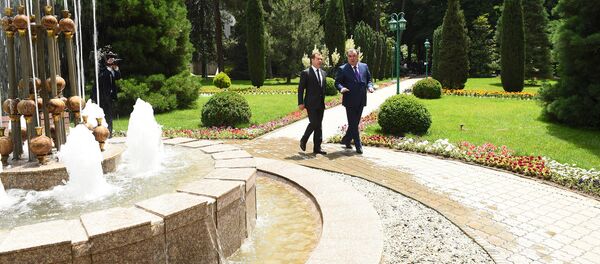 Рабочий визит премьер-министра РФ Д. Медведева в Таджикистан - Sputnik Тоҷикистон