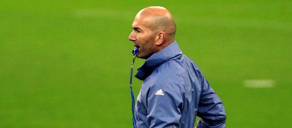 Главный тренер Реала Зинедин Зидан, архивное фото - Sputnik Тоҷикистон