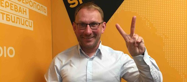 Директор Высшей горной школы Алексей Овчинников, архивное фото - Sputnik Таджикистан