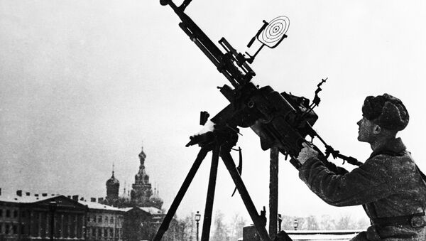 Солдат в Ленинграде. архивное фото - Sputnik Таджикистан