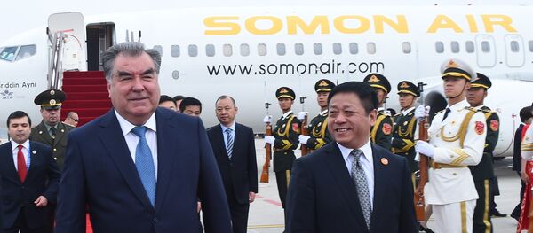 Визит президента Таджикистана в Китай - Sputnik Тоҷикистон