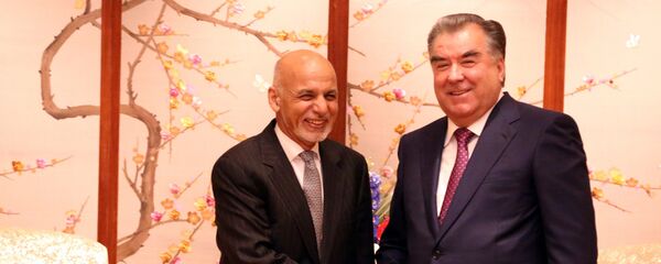 Эмомали Рахмон и Мухаммад Ашраф Гани - Sputnik Таджикистан