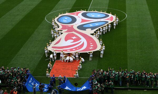 Церемония открытия чемпионата мира по футболу 2018 на стадионе Лужники - Sputnik Таджикистан