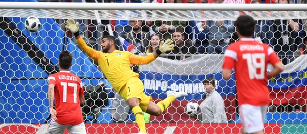 Футбол. ЧМ-2018. Матч Россия - Саудовская Аравия Футбол. ЧМ-2018. Матч Россия - Саудовская Аравия - Sputnik Таджикистан