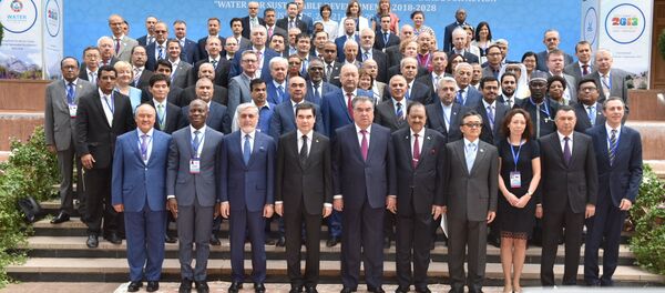 Водный форум в Душанбе - Sputnik Таджикистан