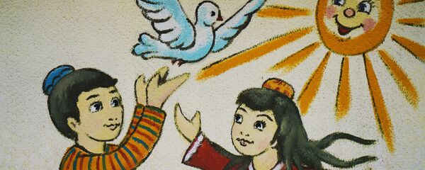 Оформление детского сада, архивное фото - Sputnik Тоҷикистон