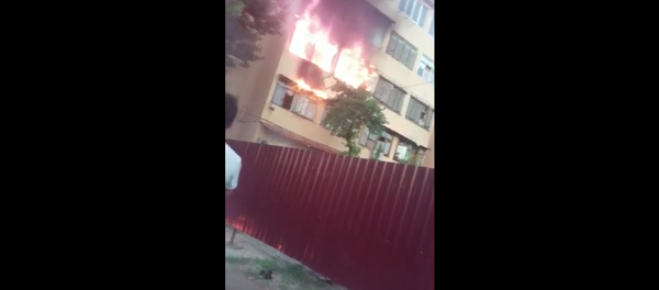 Пожар в жилом доме в Ташкенте - Sputnik Таджикистан